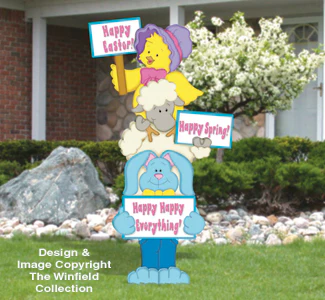 Happy Everything Woodcraft Pattern