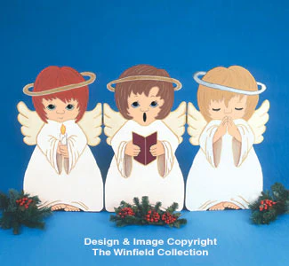 Heavenly Angels Screen Pattern 13"