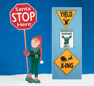 Holiday Traffic Signs (F)