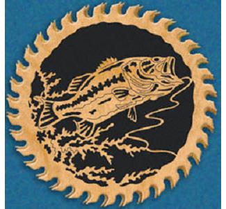 Hooked Bass Circular Saw Project Pattern
