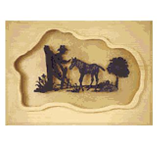 Horse Silhouette Project Pattern