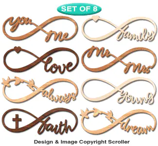 Infinity Wall Art Designs Pattern
