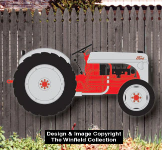 Large Ford Tractor Woodcraft Pattern
