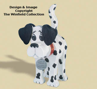 Layered Dalmation Woodcraft Pattern