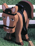 Layered Pony Woodcraft Pattern-Downloadable