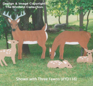 Life-Size Buck & Doe Woodcraft Pattern