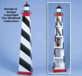 Lighthouse Video/CD Cabinet Plan