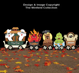 Medium Size Monster Express #2 Woodcraft Pattern