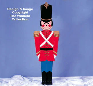 Medium Toy Soldier Woodcrafting Pattern