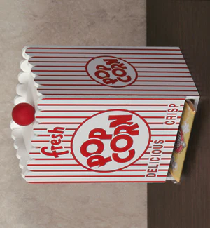 Microwave Popcorn Holder Woodcraft Pattern