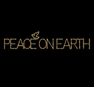 Miniature Light Peace on Earth Pattern