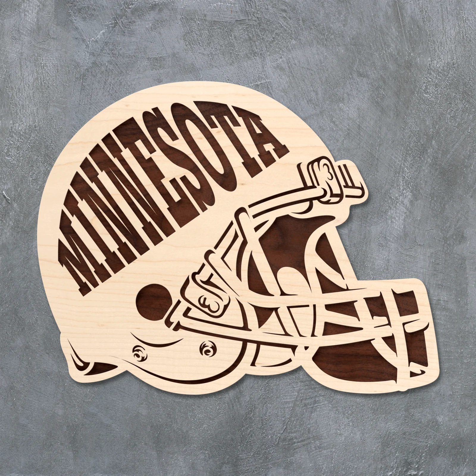 Minnesota Helmet Scroll Saw Pattern