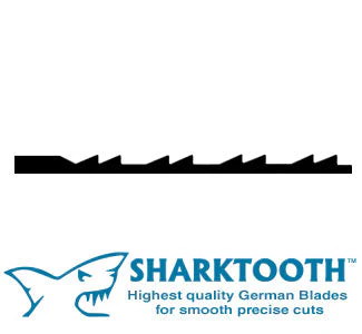 Sharktooth - 1 Dozen #3 Double Tooth Blades