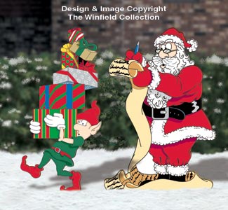 North Pole Santa's List Pattern(W)