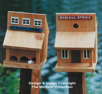 Old West Birdhouse/Feeder Patterns