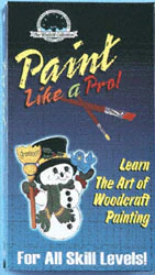 Paint Like A Pro - DVD (NOT VHS AS PICTURED)