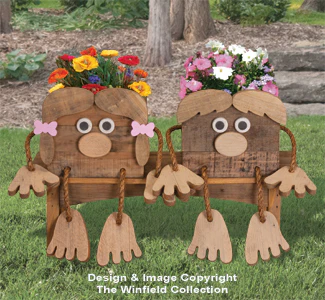 Pallet Wood Pair Planter Plan