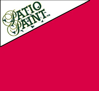 PATIO PAINT - 2oz RASPBERRY RED