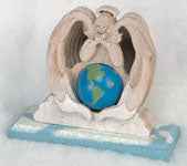 PEACE ON EARTH ANGEL Scroll Saw Pattern (F)