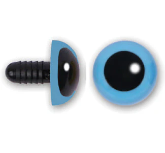Plastic Eyes - Blue-15mm or .59"[PE*]