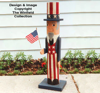 Pole Uncle Sam Woodcraft Pattern