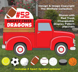 Red Truck Cargo #7 Pattern Set