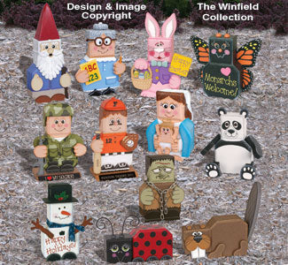 Sampler Patio Paver Pals Pattern Set