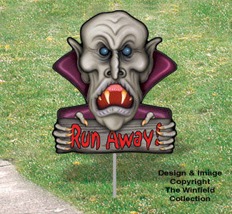 Scary Yard Art - Vampire