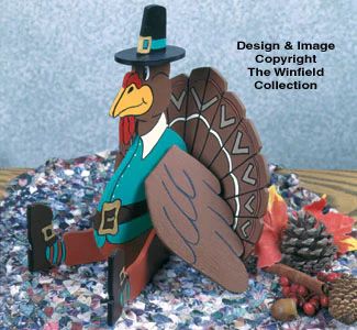 Sitting Turkey Woodcraft Pattern