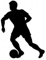 Soccer Player Shadow Woodcrafting Pattern(F)