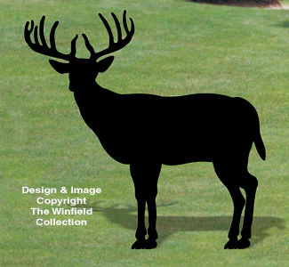 Standing Buck Shadow Woodcraft Pattern