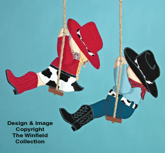 Swingin' Cowkids Woodcraft Pattern
