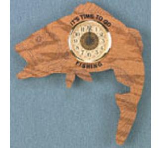 Time To Go Fishing Wall Clock Project Pattern