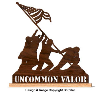 Uncommon Valor Shelf Sitter Pattern - Downloadable