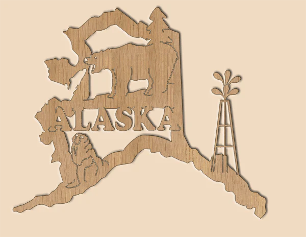 United States Plaques - Alaska