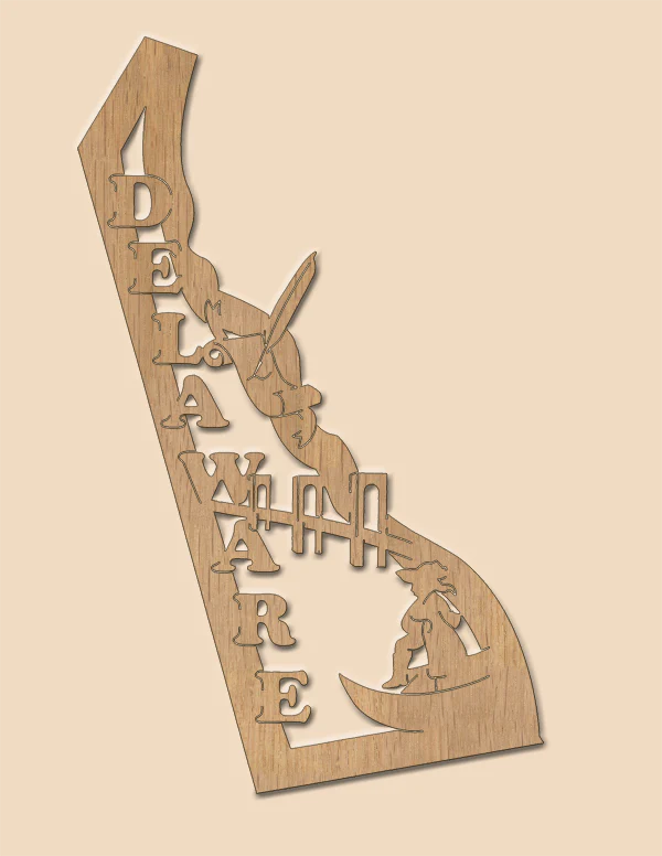 United States Plaques - Delaware