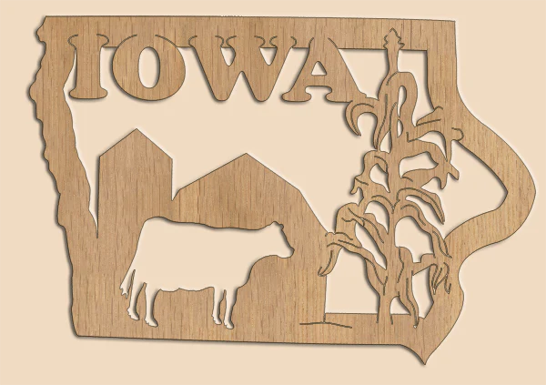 United States Plaques - Iowa