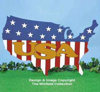 USA Display Woodcraft Pattern(F)