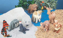 Variety Pack Layered Animals Pattern Set [LA21,31,33,34,46,53,56,71,72, & 73]