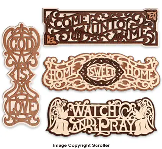 Victorian Fretwork Wall Plaque Patterns