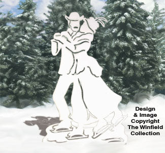 Victorian Ice Skaters Pattern(F)