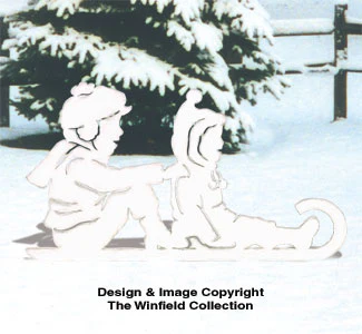 Victorian Sledders Woodcraft Pattern(F)