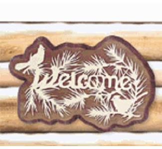 Wildlife Welcome Plaques #2 Project Patterns