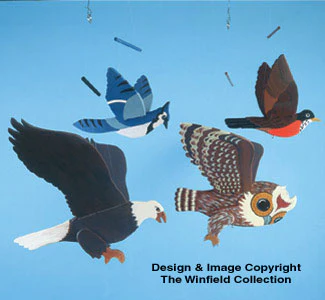 Wind Mobiles #2 Woodcraft Pattern