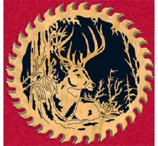 Winter Deer Circular Saw Project Pattern