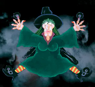 Witch Smash Woodcraft Pattern(F)