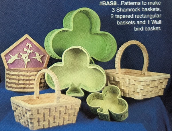 Wooden Baskets Designs #8 Scroll Saw Patterns(F)