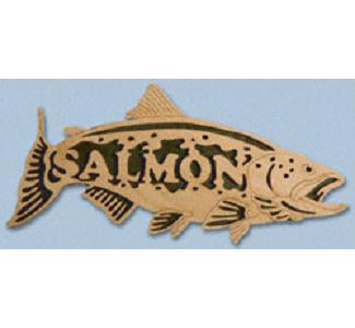 Wooden Fish - Salmon Project Pattern